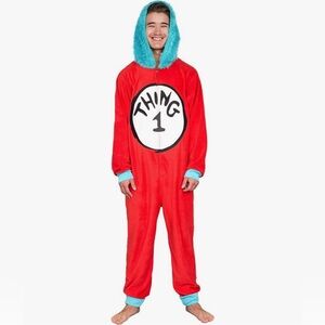 Dr. Seuss Thing 1 & thing 2 Adult Costume